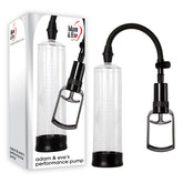 Adam and Eve Starter Mens Penis Pump Clear Penis Pumps And Stretchers